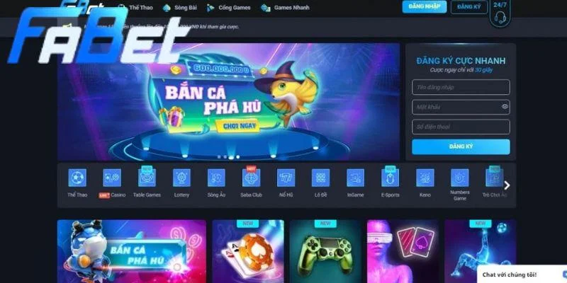 Fabet là game của nước nào và nhiều ưu điểm
