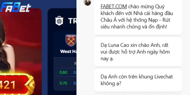 Phương thức hỗ trợ tại Fabet giúp bạn giải quyết mọi khó khăn